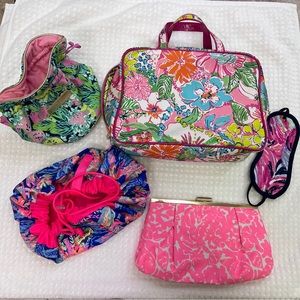 Lilly Pulitzer Travel Toiletry Bags Jewelry Pouch Accessories